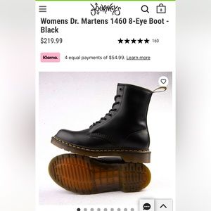 Dr Martens 1460 size 7 ladies leather
